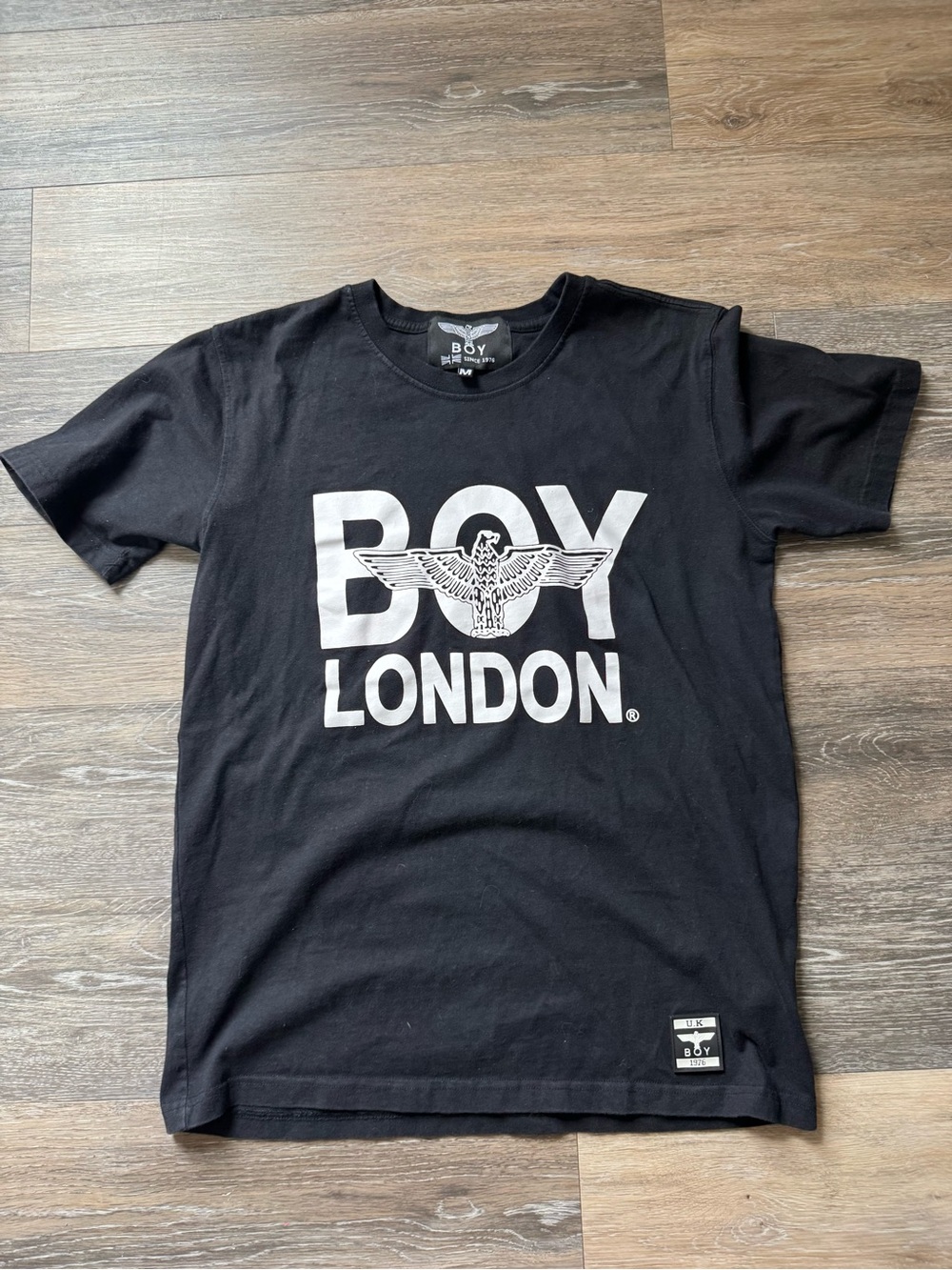 Boy London Men's Black Logo Tee Sz M